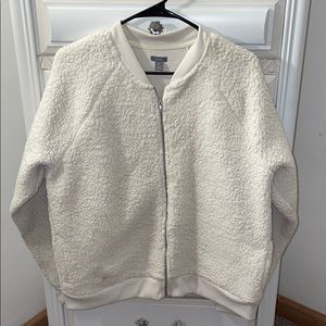 Aerie Sherpa bomber jacket
